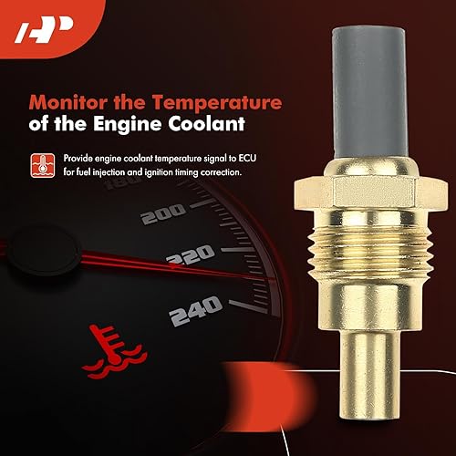 Miniatura 2 de A-Premium Sensor de temperatura del refrigerante del motor compatible con Toyota 4Runner Camry Pickup Land Cruiser MR2 Lexus GS300 LX450