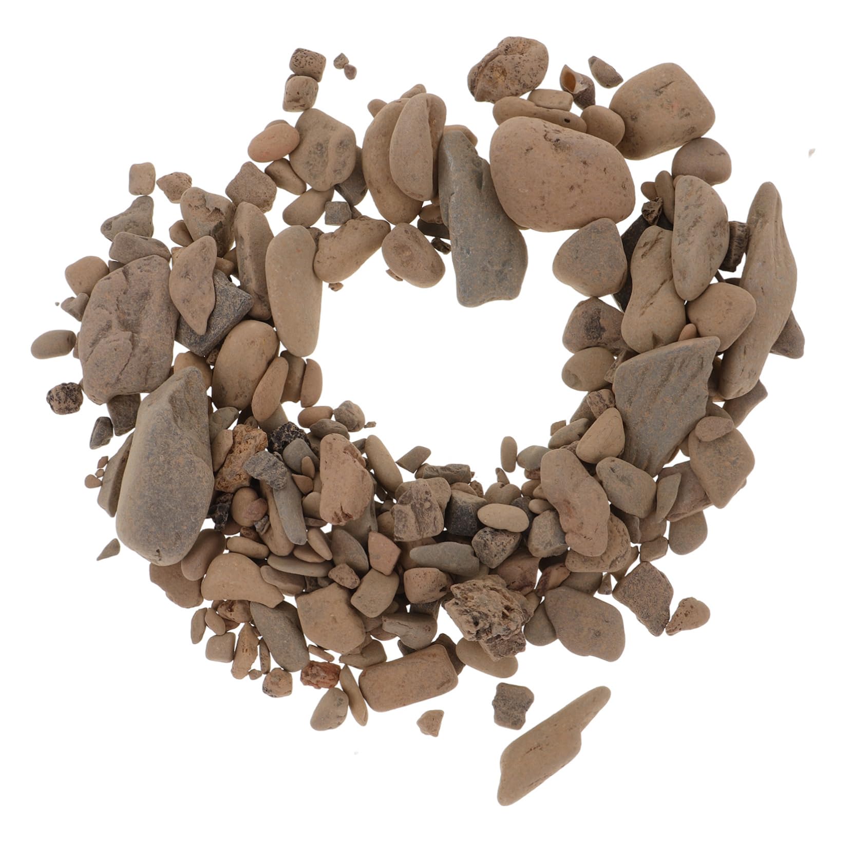 OFFSCH Aquarium Stones Natural Landscape Pebbles Decorative Gravel for Fish Tank and Outdoor Decor