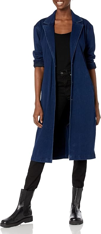 Long Sleeve Celina Denim Duster 