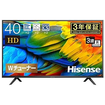 Amazon | ハイセンス 40V型 フルハイビジョン 液晶 テレビ