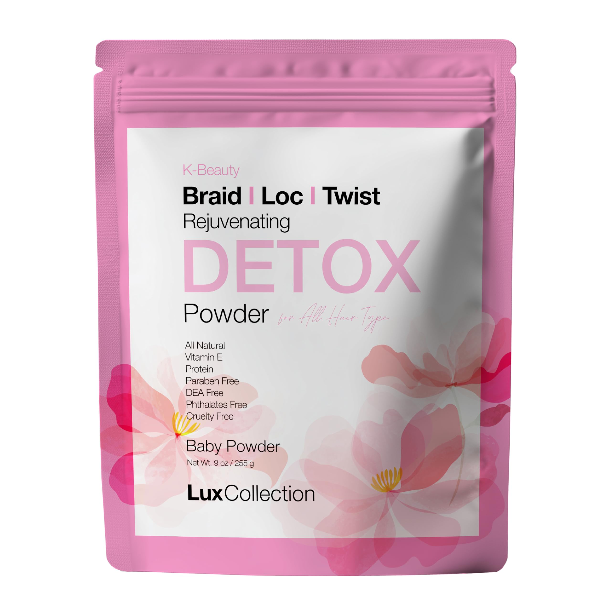 Amazon.com: Lux Collection Braid Detox Powder for Braids, Locs
