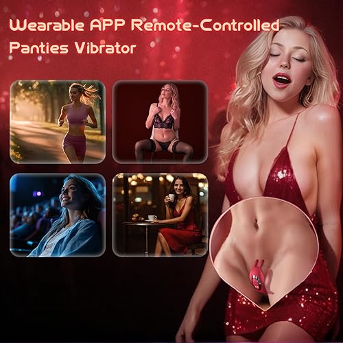 Miniatura 4 de Control remoto de aplicación para parejas, vibrador portátil, juguetes sexuales para mujeres adultas, vibrador de braga de larga distancia con