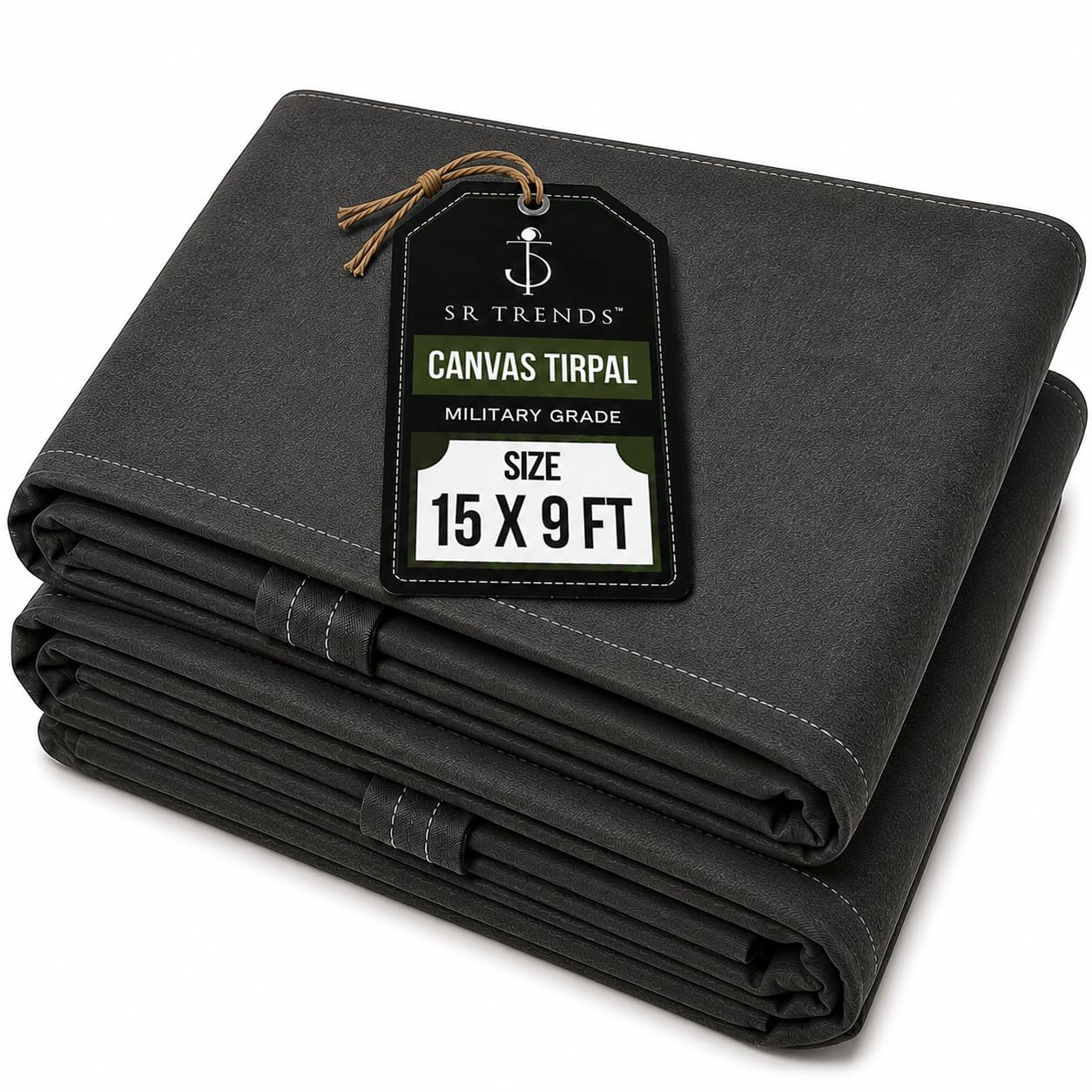 700 GSM Waterproof Tarpaulin | Durable, UV-Resistant Tarp for Outdoor, Construction & Camping (Grey, 2.5 x 2.5 FT) — Amazon image 25