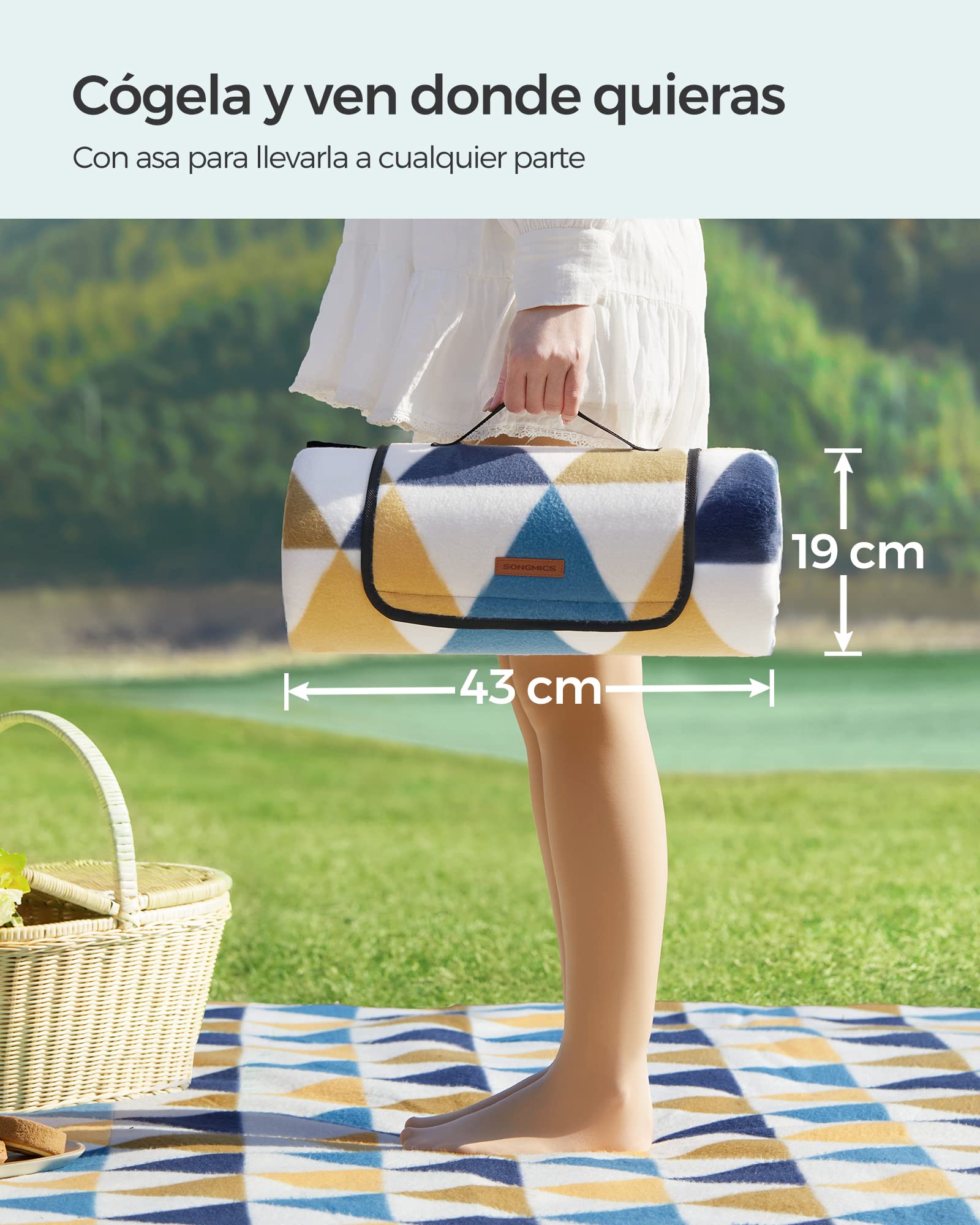 Manta de Picnic Rosa Plaid,100x150cm,Grande al Aire Libre Manta Picnic Impermeable,Colchoneta de Camping Ligera y Plegable,Lavable a Máquina,para Fiestas de Picnic,Camping,Viajes al Aire Libre