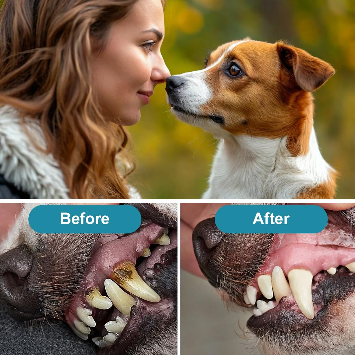 Spray Dentaire Chien, 2026 Nouveau Spray Dentaclean pour Chiens et Chats,Sans Rinçage ni Brossage | Élimine Mauvaise Haleine | Remplace brosse a dent chien | Anti Tartre et Mauvise Haleine,2PC