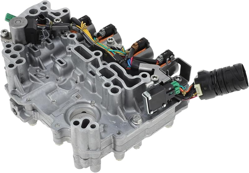 Corpo de válvulas da transmissão CVT RE0F11A JF015E VekAuto com solenoides para Nissan Versa 2012–2015 – Kit com 1 unidade