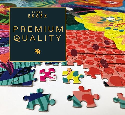 Miniatura 4 de Elena Essex Rompecabezas para adultos de 1000 piezas  Safari Salvaje  Rompecabezas de 1000 piezas  Colorido rompecabezas de gato guepardo de la