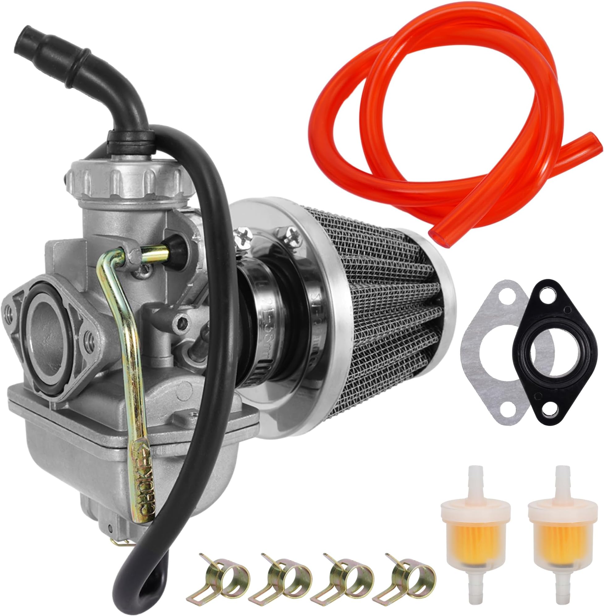 HOLATO PZ20 Carburetor Carb Air filter Fuel Line Kit for