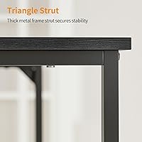 Vista 54 de Cubiker Escritorio para computadora, escritorio pequeño de oficina en casa de 32 pulgadas para espacios pequeños, estilo moderno y simple