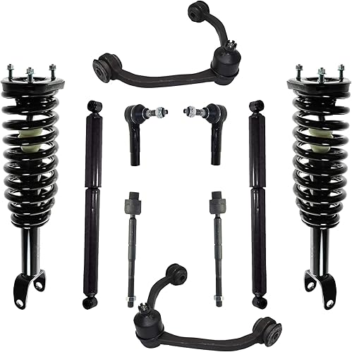 Miniatura 341 de Detroit Axle - Kit de puntales delanteros de 6 piezas para Chevrolet Aveo Aveo5 Pontiac G3 Wave, barra estabilizadora, varillas de acoplamiento