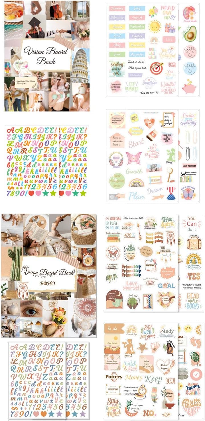Artistic Decors Sticker Scrapbooking Sticker Decorative Stickers Adhesive Stickers for Luggage Glass Planners Notebook Artistic