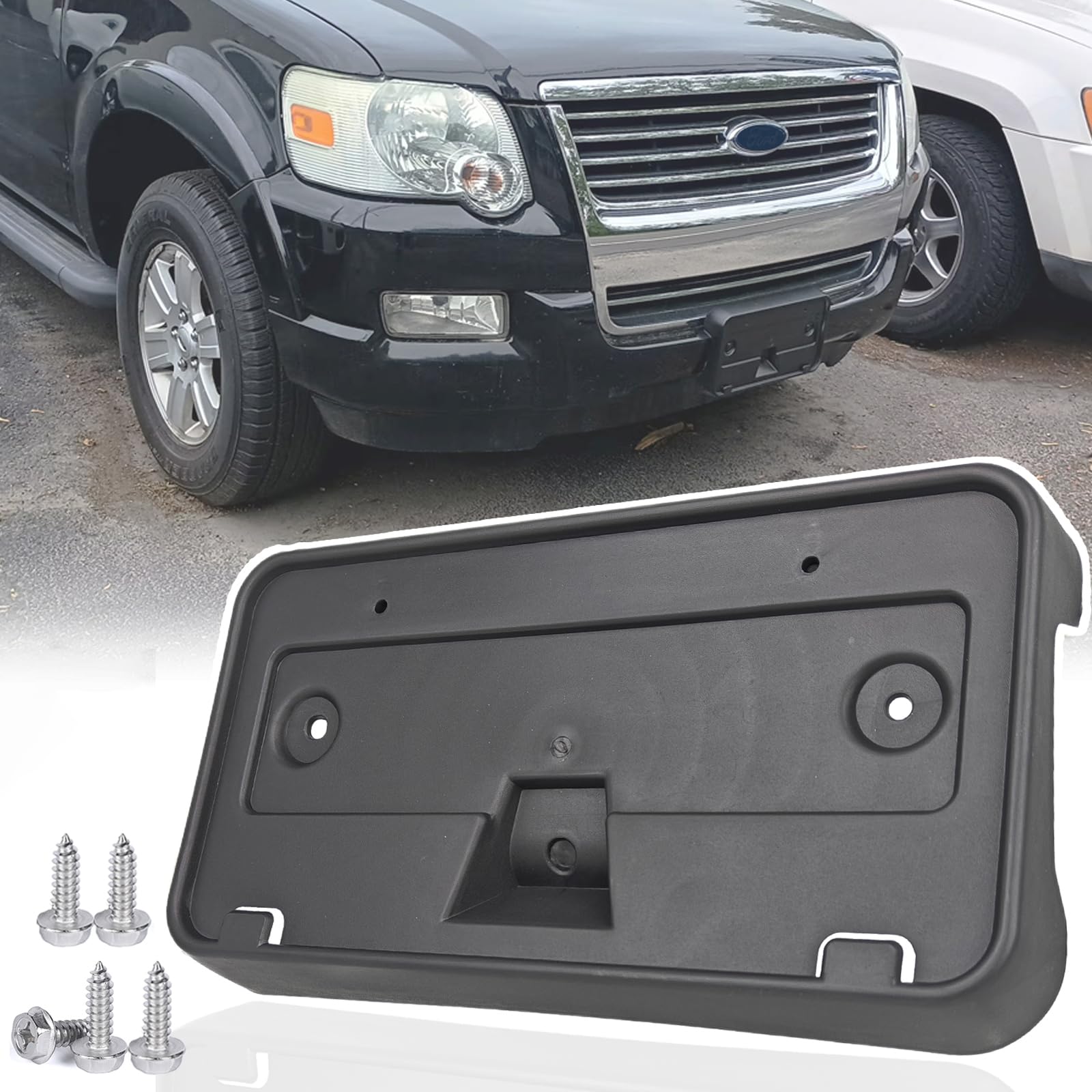 Amazon.com: Front License Plate Frame for 2006-2010 Ford Explorer