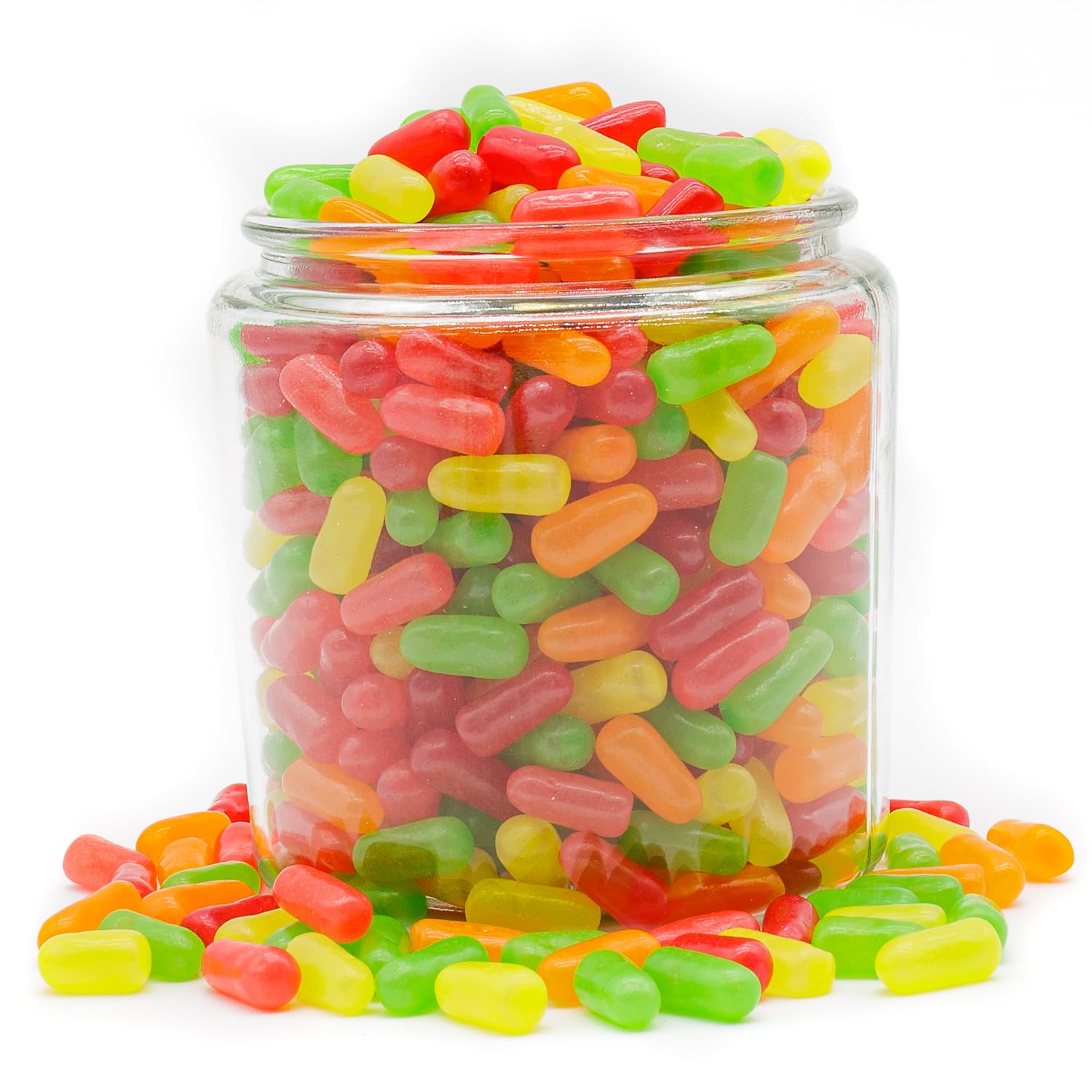 Assorted Jelly Beans 4 lb – Bulk Bag, Chewy Candies, Original Fruits, Mega Mix