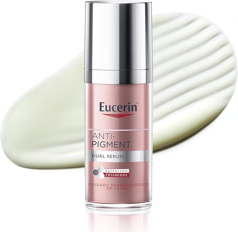 Eucerin Anti-Pigment Dual Serum (30 ml), sérum facial concentrado antimanchas para una piel uniforme y suave, tratamiento con Ácido Hialurónico y Thiamidol, para todo tipo de pieles