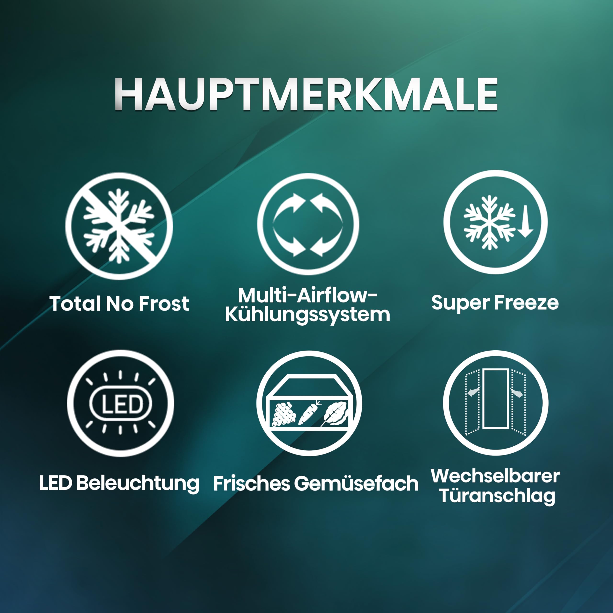 Hisense RB390N4BFC Kühl-Gefrier-Kombination Total No Frost Multi Air Flow LED Display Black Inox EEK C
