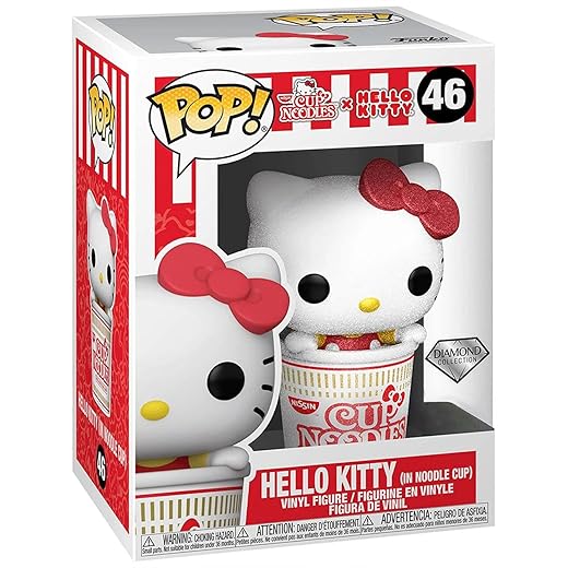 Pop Cup Noodles &Amp; Hello Kitty Diamond Collection