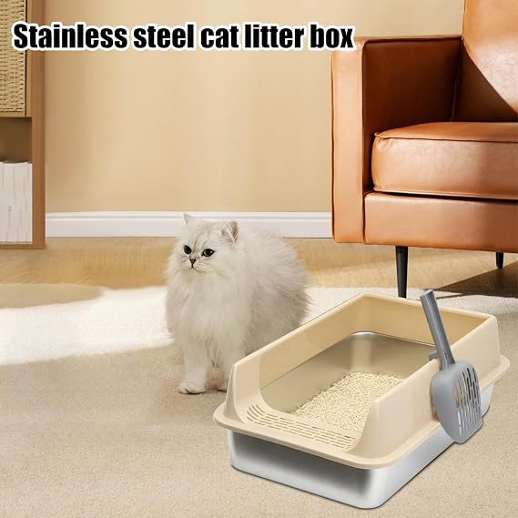 Liter Box Large High Sided Tray Pan Kitten