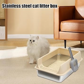 Liter Box Large High Sided Tray Pan Kitten