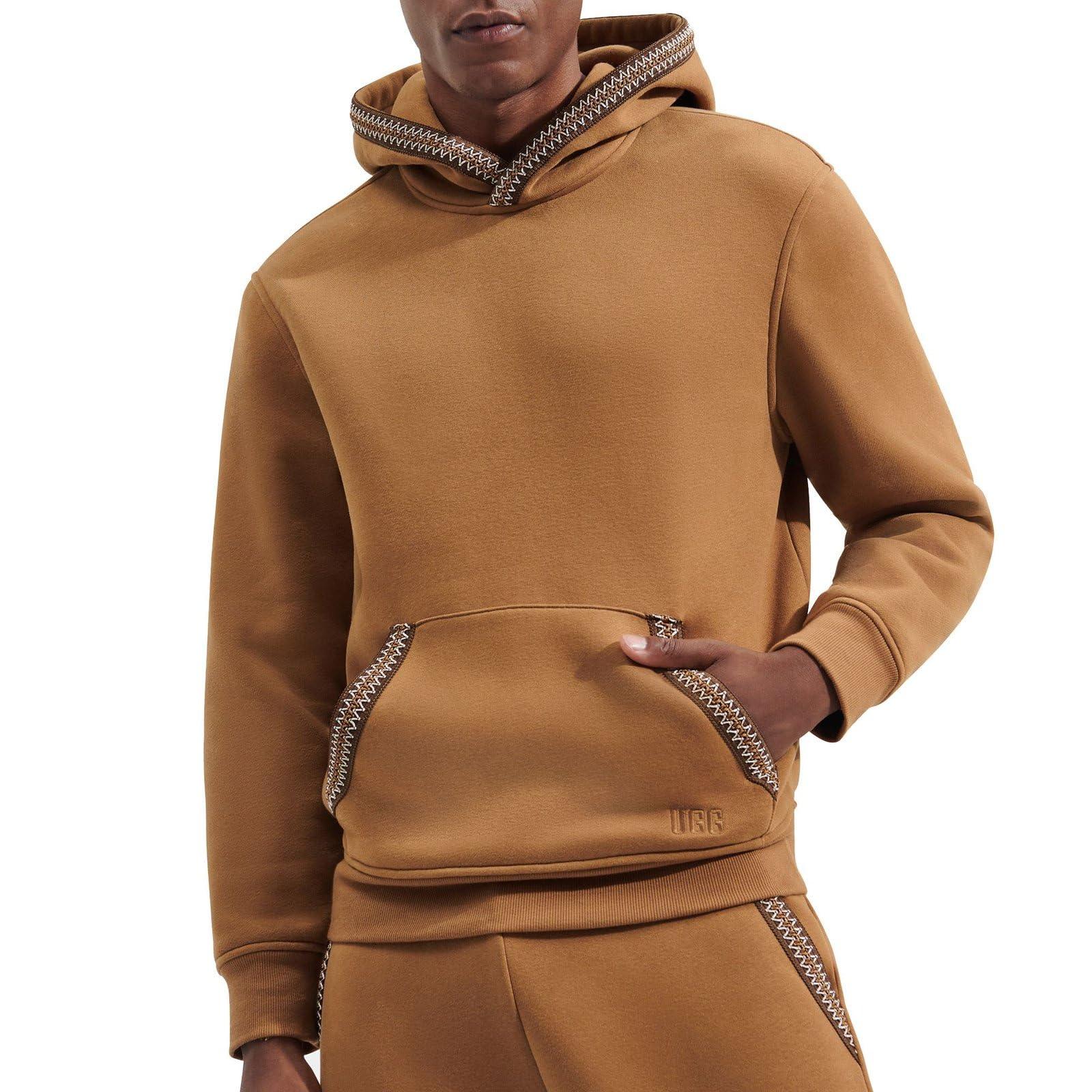 UGG Men's Tasman Hoodie Hooded Sweatshirt, Chestnut, XL