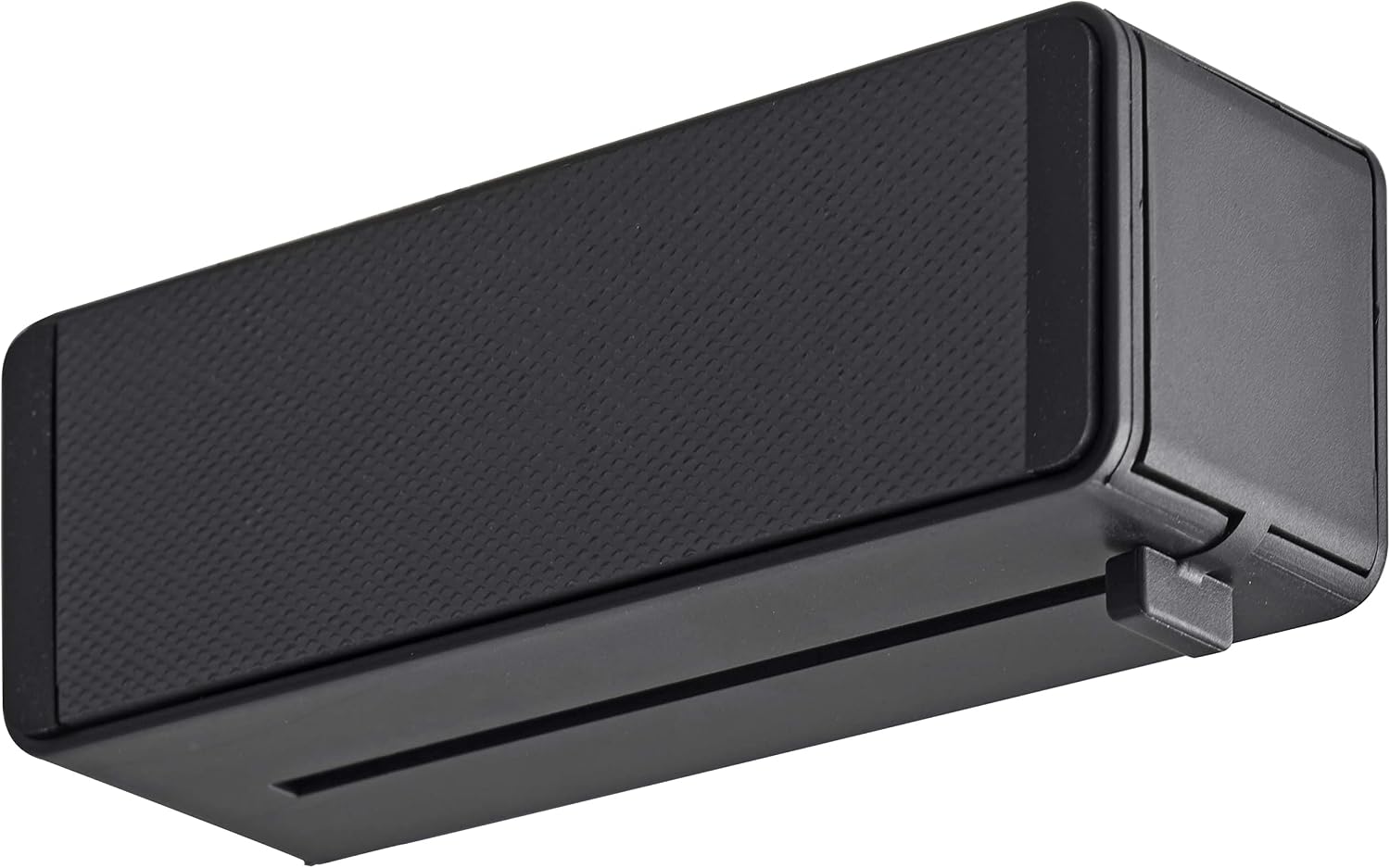 Yamazaki 5628 Magnetic Toothpaste Tube Holder, Black, Approx. W 3.5 x D 1.4 x H 1.4 inches (9 x 3 x 3.5 cm), Tower, No Waste, Toothpaste, Tube Toothpaste