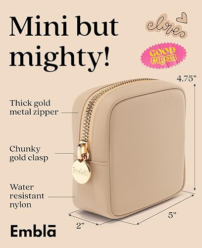 Miniatura 2 de Bolsa de Maquillaje de Viaje Embla Bolsa de Aseo de Viaje, Arena, Mini, Mini