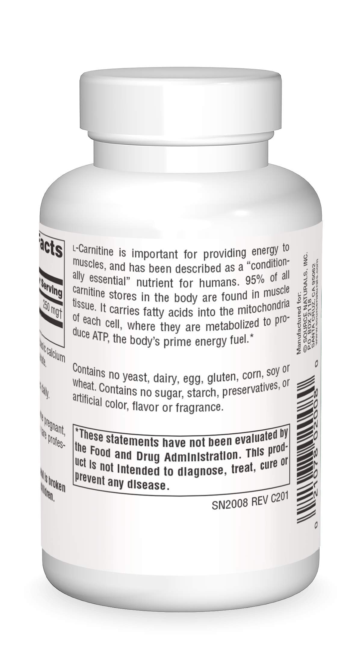source naturals l-carnitine review Amazon.com: L Carnitine Source Naturals, Inc. 60 Caps : Health & Household