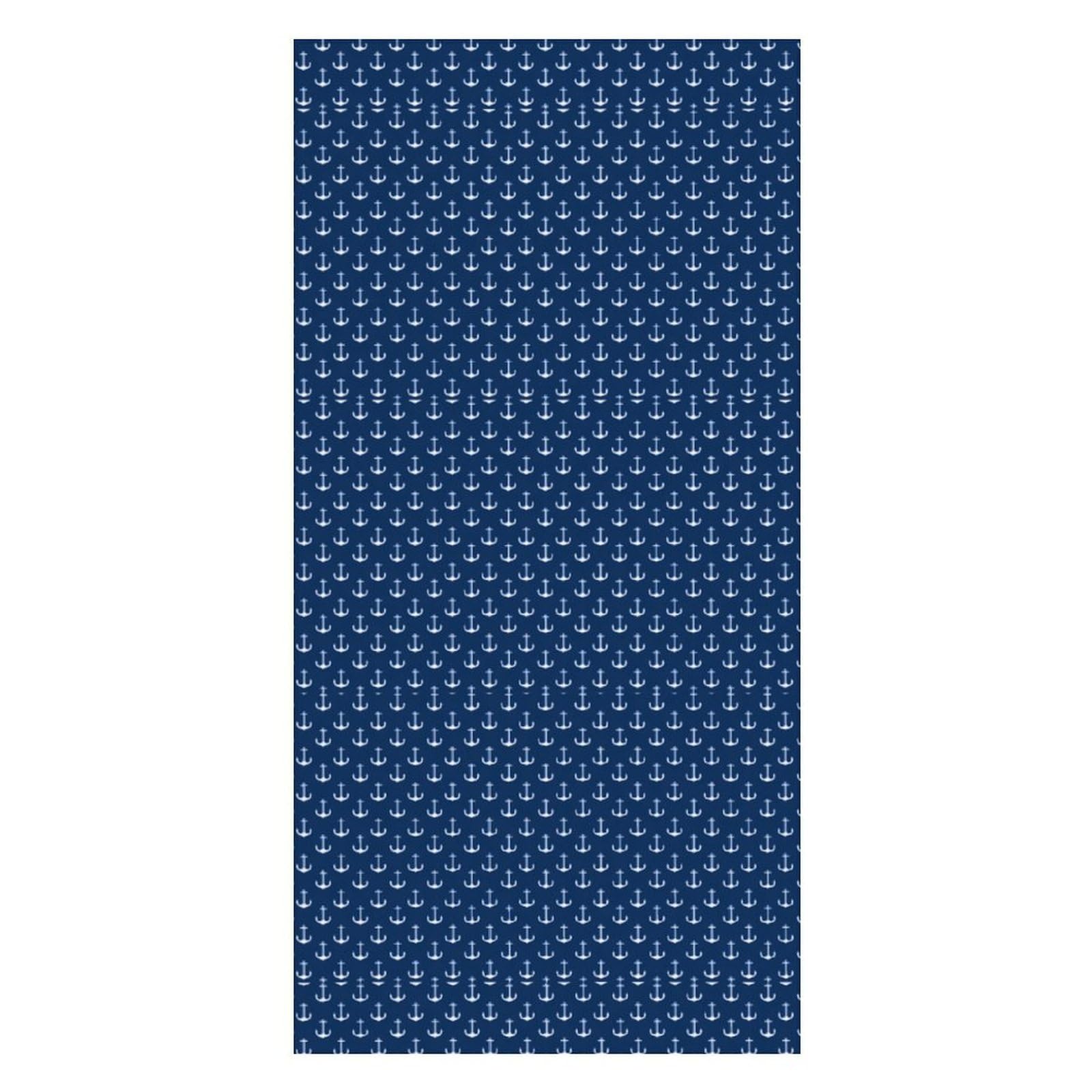 LWORZIIB Beach Towel, Nautical Anchor Dot Bath Towel, Pool Towel Great for Gym Swimming 80 X 160cm