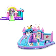 AirMyFun Pink Bounce House