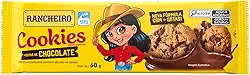 Cookies Rancheiro Baunilha com Gotas de Chocolate 60g – Crocante, Saboroso e Vegano