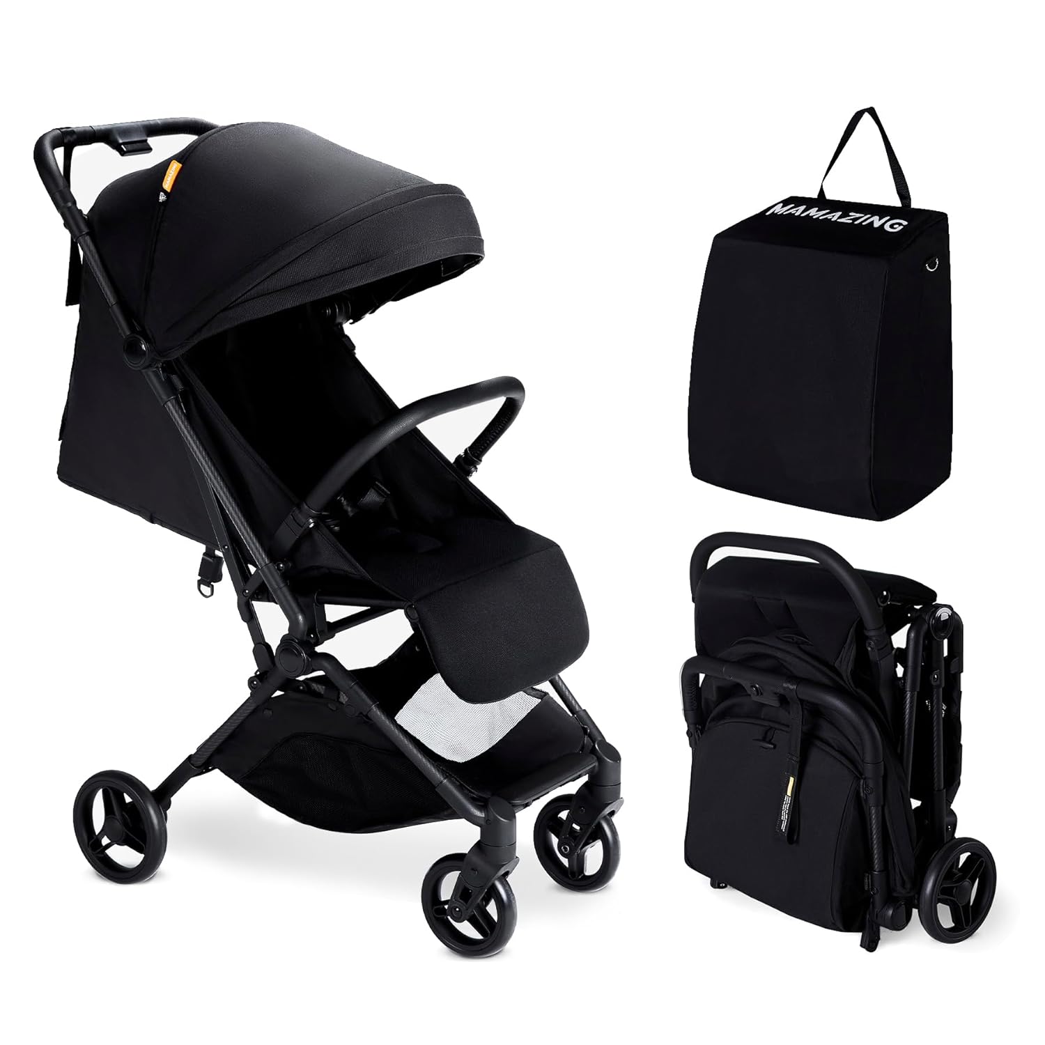 MAMAZING Lightweight Baby Stroller with Organizer, Ultra