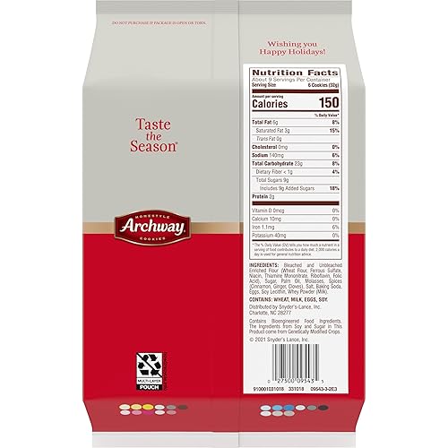 Miniatura 11 de Archway Galletas de jengibre glaseadas, 6 onzas