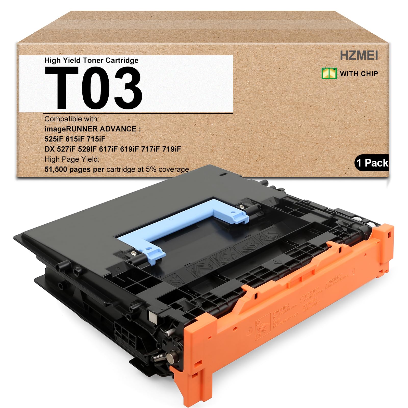 Amazon.com: T03 Toner Cartridge 2725C001AA Compatible with Canon