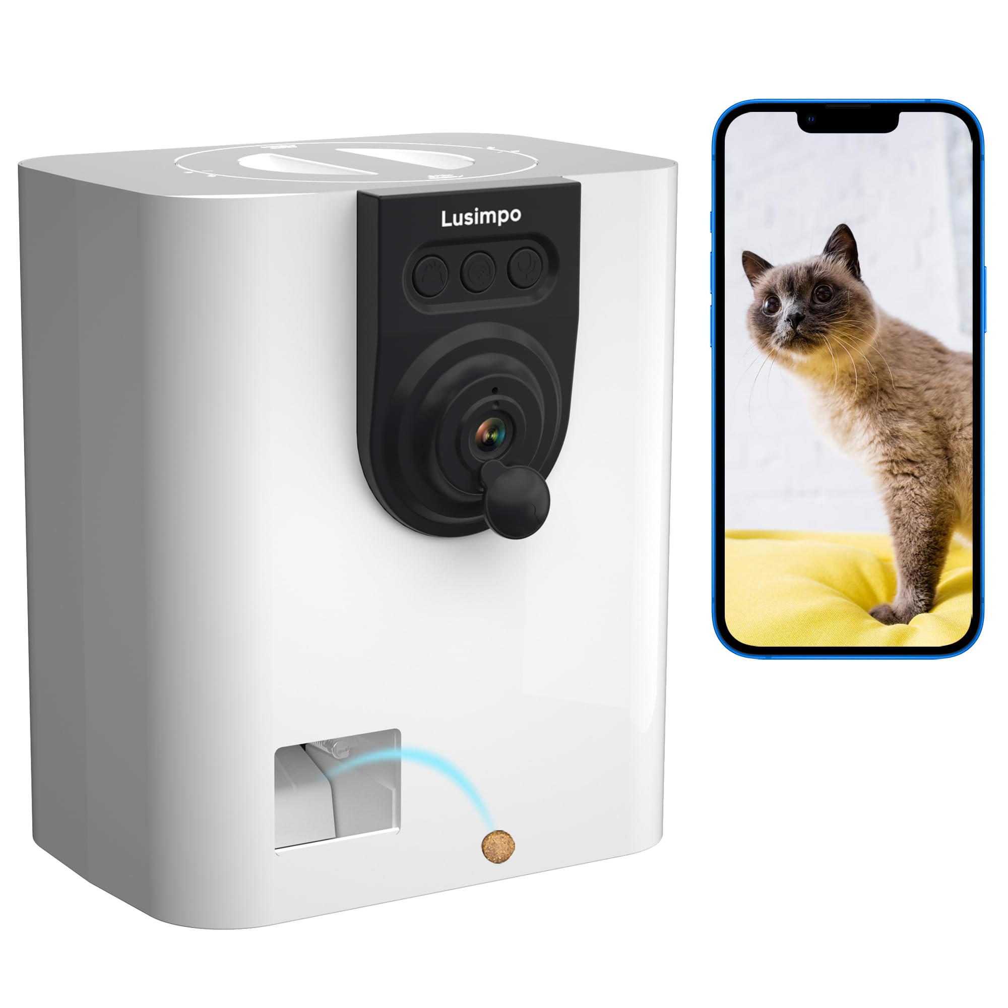 Mirabella Genio Cube Camera Wifi Pet Camera Online And Treat