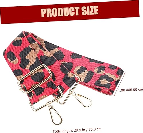 Miniatura 4 de EXCEART 5pcs Adjustable Shoulder Strap Handbag for Women Purse Accessories Crossbody Purse Strap Womens Tote Bag Guitar Strap Purse Wide Straps for