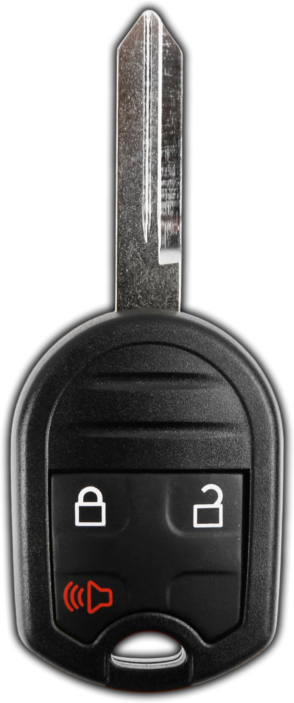 KeylessOption Key Fob for 2001 2002 2003 2004 2005 2006 2007 2008 2009 2010 2011 2012 2013 2014 2015 2016 2017 2018 Ford Lincoln Mercury Remote, 3-Button CWTWB1U793, Programming Guide Included