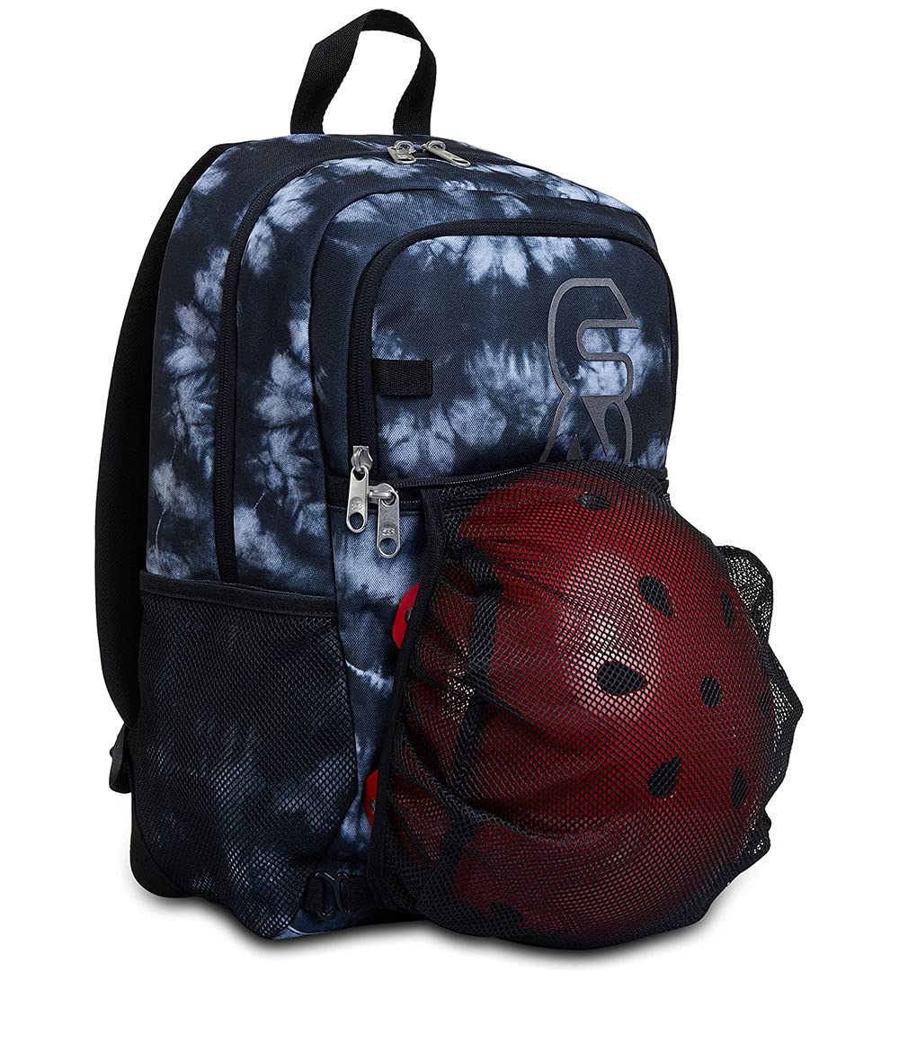 SEVEN Zaino - IMOVEPACK - Tasca Porta Borraccia, Rete Porta Casco - Dispositivo Luminoso per Posizione Ricaricabile - Ideale per Bici - Zaino Viaggio, Tempo Libero & Sport