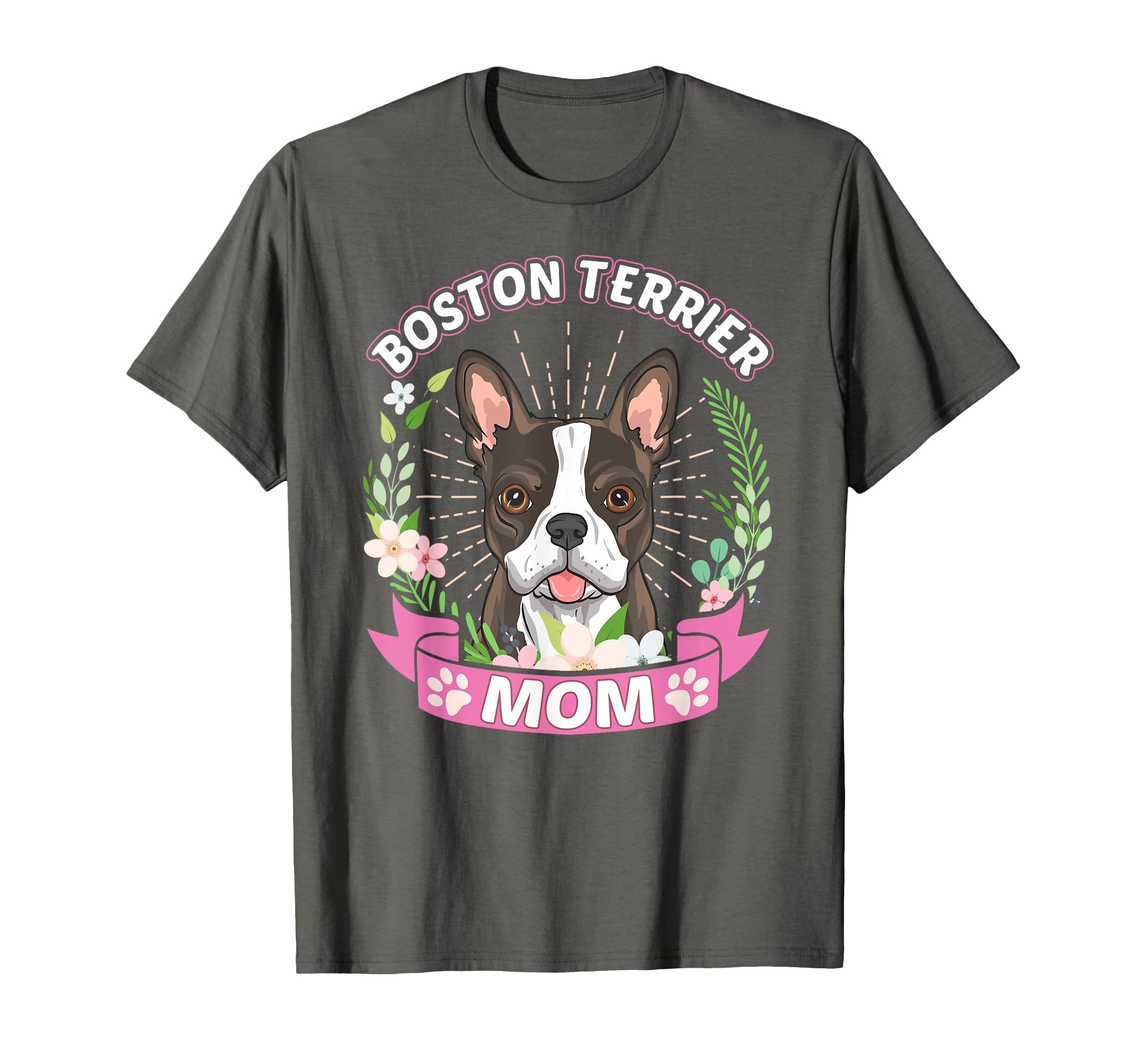 Boston Terrier Mom Mother's Day T-Shirt