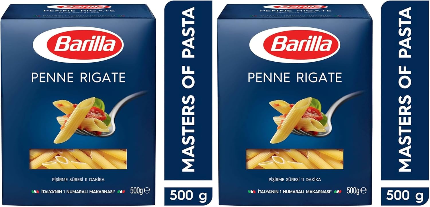 Barilla Kalem, Penne Rigate 500 gr 2li paket