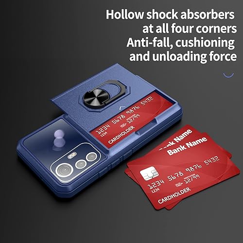 Miniatura 2 de Asuwish Funda de teléfono para Xiaomi Mi 12 5GMi 12X 5G cubierta híbrida ranura móvil Kickstand película de crédito robusto anillo delgado titular