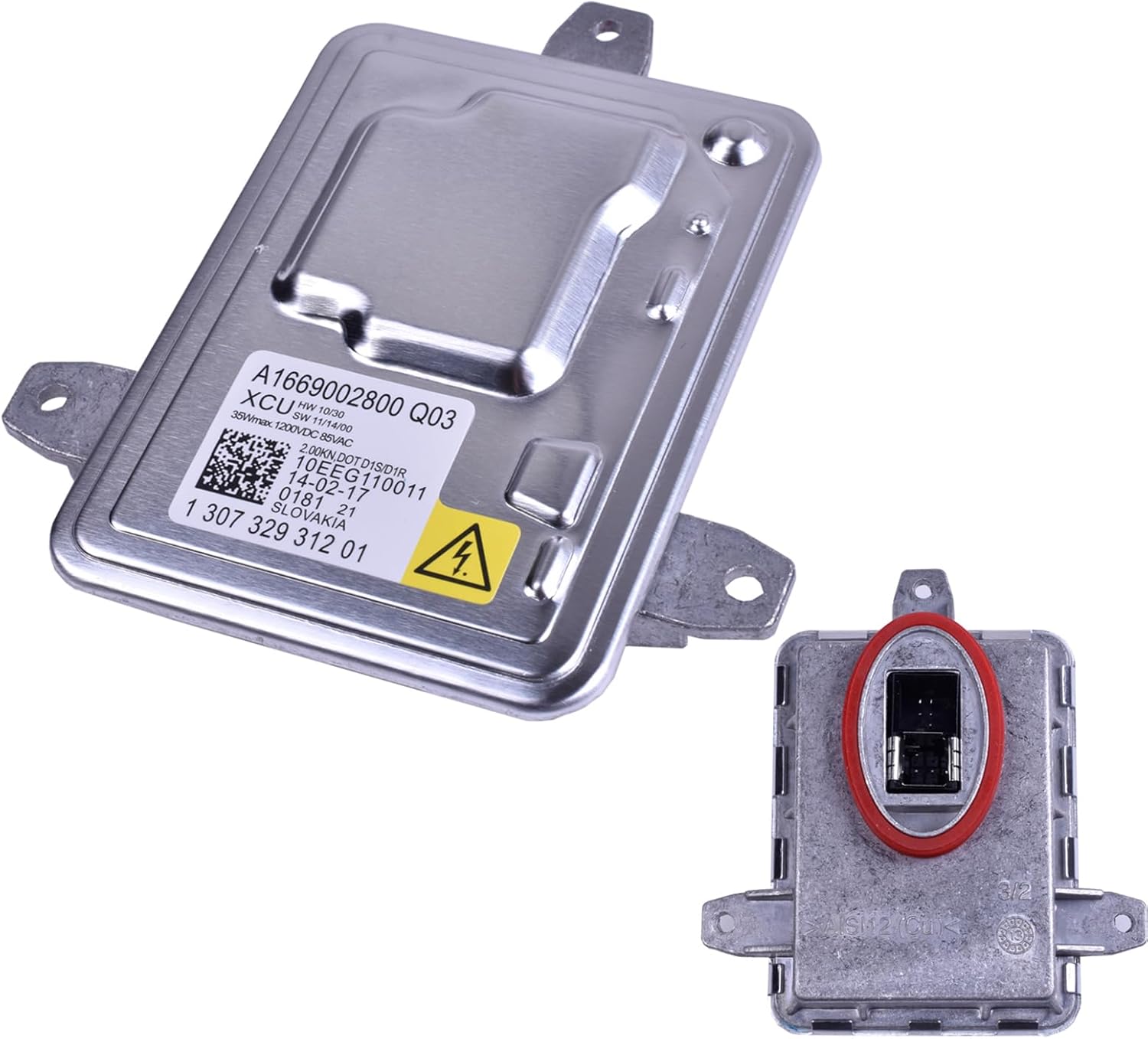 Xenon HID Headlight Ballast Control Unit Compatible with Mercedes-Benz BMW Volvo Range Rover, Replaces A1669002800 Q03 A2229003300 Q01 130732931201 Bosch Gen6 D1S D1R