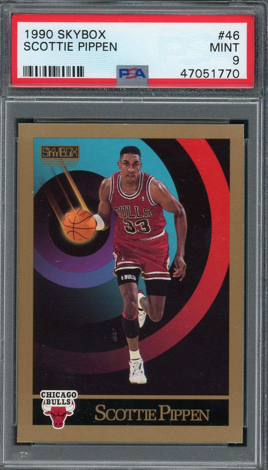 Amazon.com: Scottie Pippen 1990 Skybox Basketball Card #46