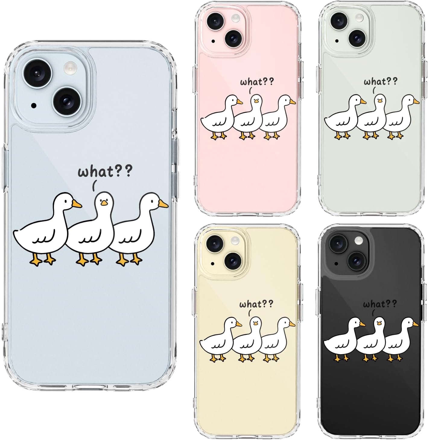 JOYLAND Duck Phone Case for iPhone 16 Pro Max Funny Animal Design image 2