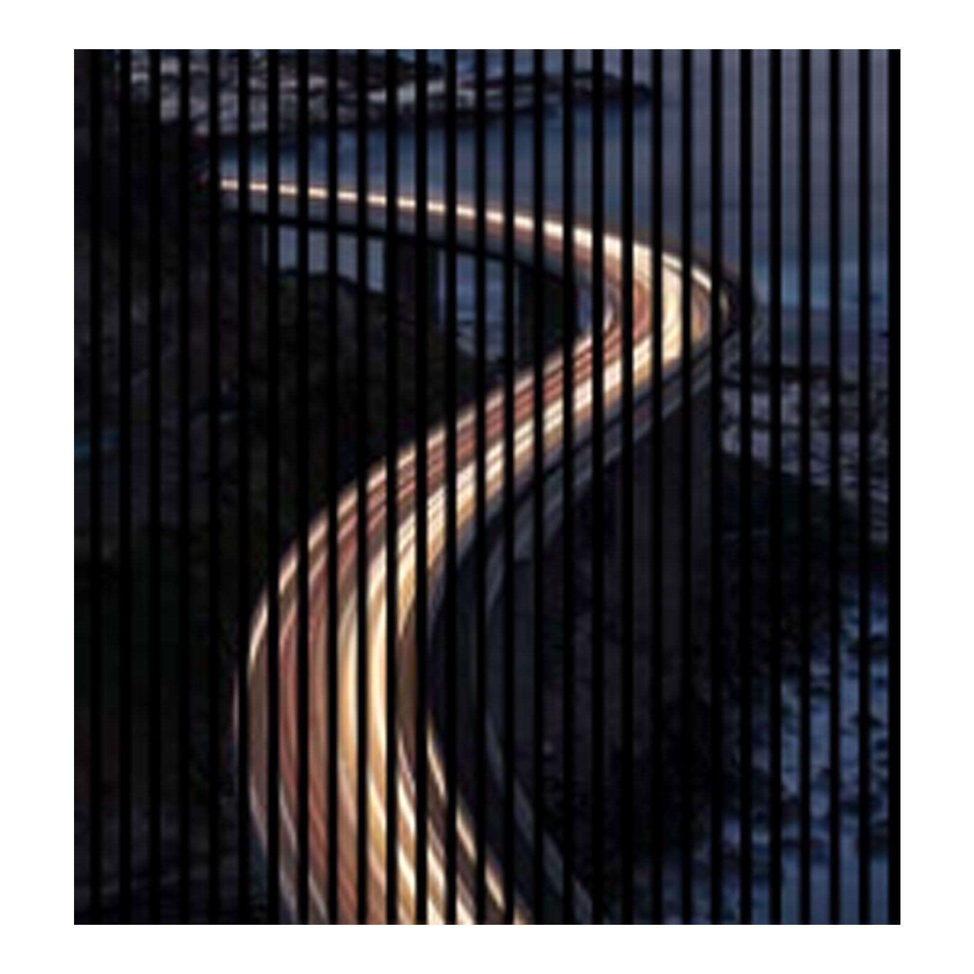 Panele akustyczne z nadrukiem cyfrowym Street01 19 x 1133 x 1195 mm reflektory uliczne MDF włókna PET panele ścienne szare żółte 2 pojedyncze płyty
