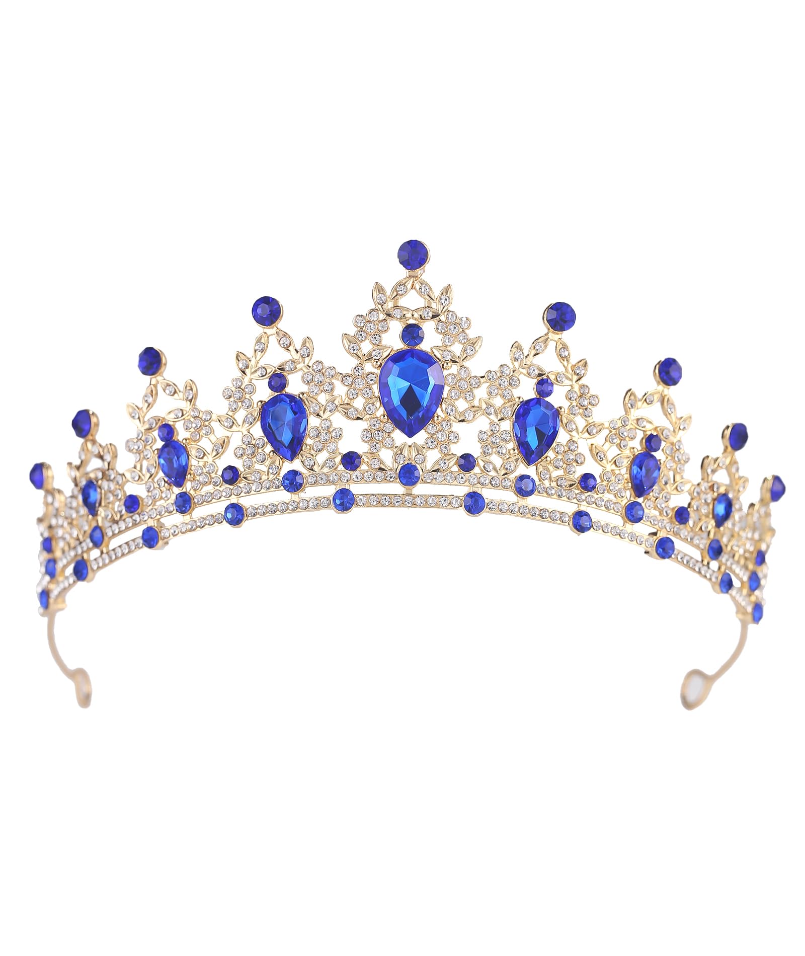 Crystal Crown and Tiara For Women - Rhinestone Headband For Princess Girls,Bridal Hair Accessories For Weddings Birthday