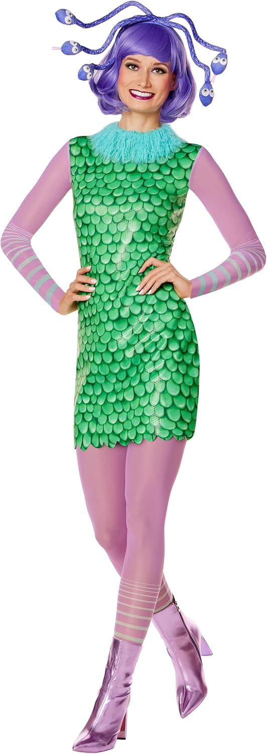 Spirit Halloween Monsters Inc. Adult Celia Costume | Officially licensed | Disney | Pixar