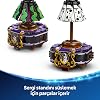 LEGO Disney Villains Maleficent's and Cruella De Vil's Dresses Display Stand for Girls and Boys Over 43262-9 Years Old, Toy Making Set Featuring 2 Mini Dolls and 2 Animal Figures (524 Pieces)