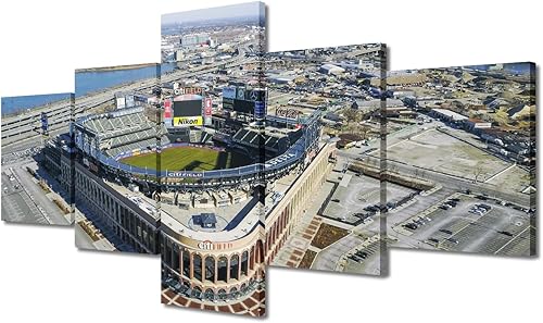 Miniatura 416 de Decoración de pared, lienzo para estadio deportivo de Estados Unidos, arte de pared moderno Fenway Park en Boston, arte de pared para oficina, sala