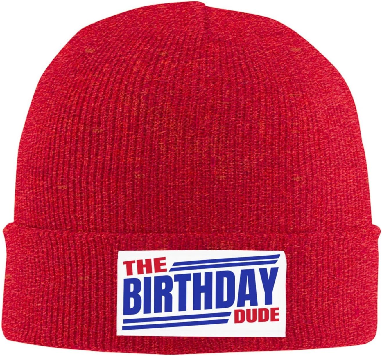 The Birthday Dude hat Graphic Novelty Men Women Boys Girls Funny Party Knit hat Beanie Cap