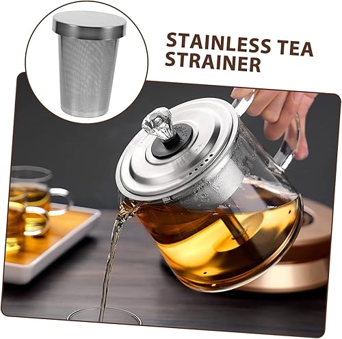 Miniatura 4 de Angoily 1 Unidades Tetera Colador de Té Colador de Malla Fina Colador Reutilizable Filtro de Té Filtro de Té Infusor de Té Colador de Té Infusor de