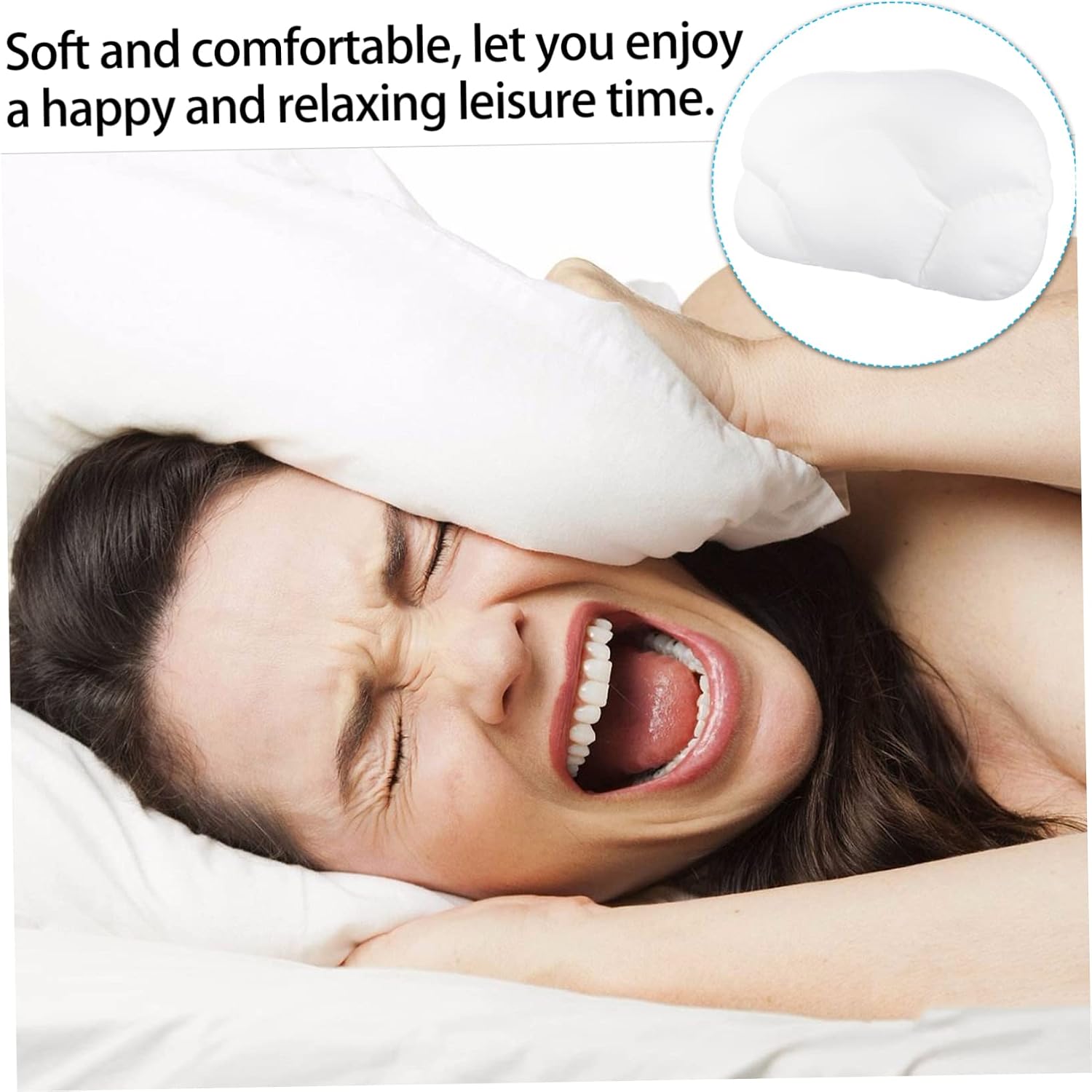 TIDTALEO 1pc Ergonomic Design Pillow for Waist and Back Soft and Comfortable Bedding for Home Office Dormitory Bedroom Sofa Hotel
